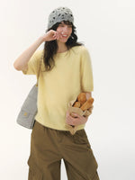 Silk Cashmere Brushed Sweater