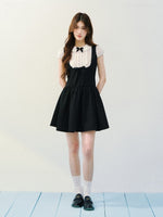 Black Doll Collar Dress