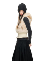 Leopard Faux Fur Vest
