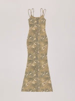 Wildworld Mermaid Knitted Silk Brace Dress