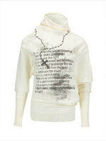 Asymmetric Chain Sweater