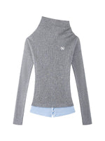 Neva Wool-Blend Knit Crewneck
