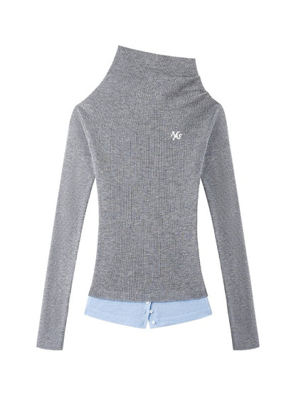 Neva Wool-Blend Knit Crewneck