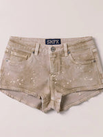 Rage Wild Denim Shorts Low Wild Cowboy Brown