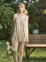 Soft Lace Fairy Tank Top & Skirt Set