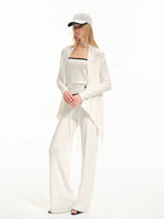 Knit Cardigan Three Piece Set