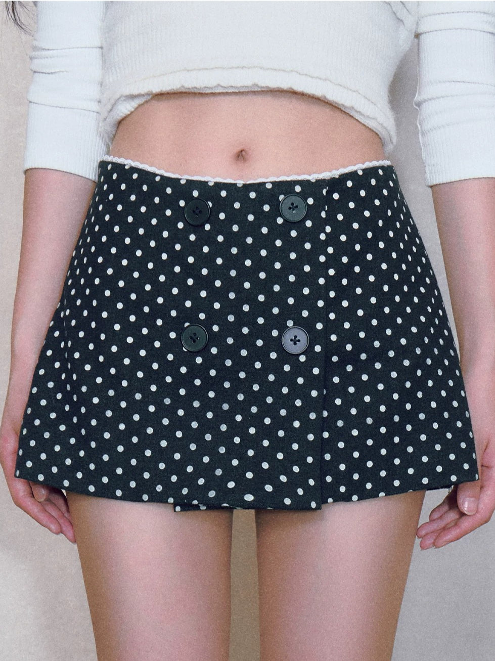 Polka Dot Skort