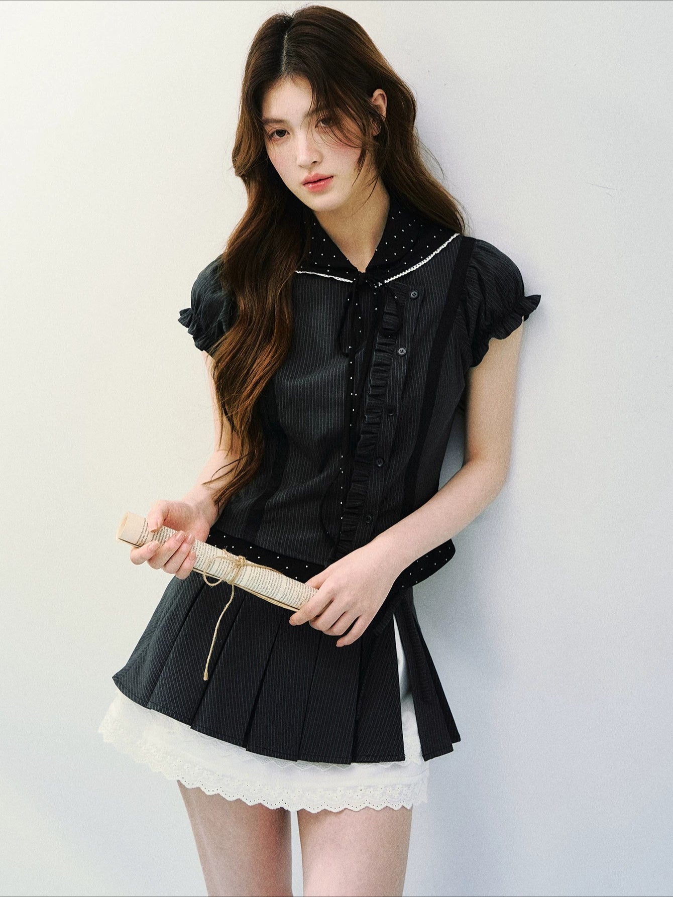 Academy Stripe Skirt Set