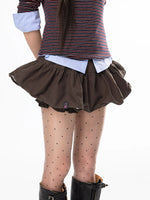 Vintage Pleated Ballet Skort