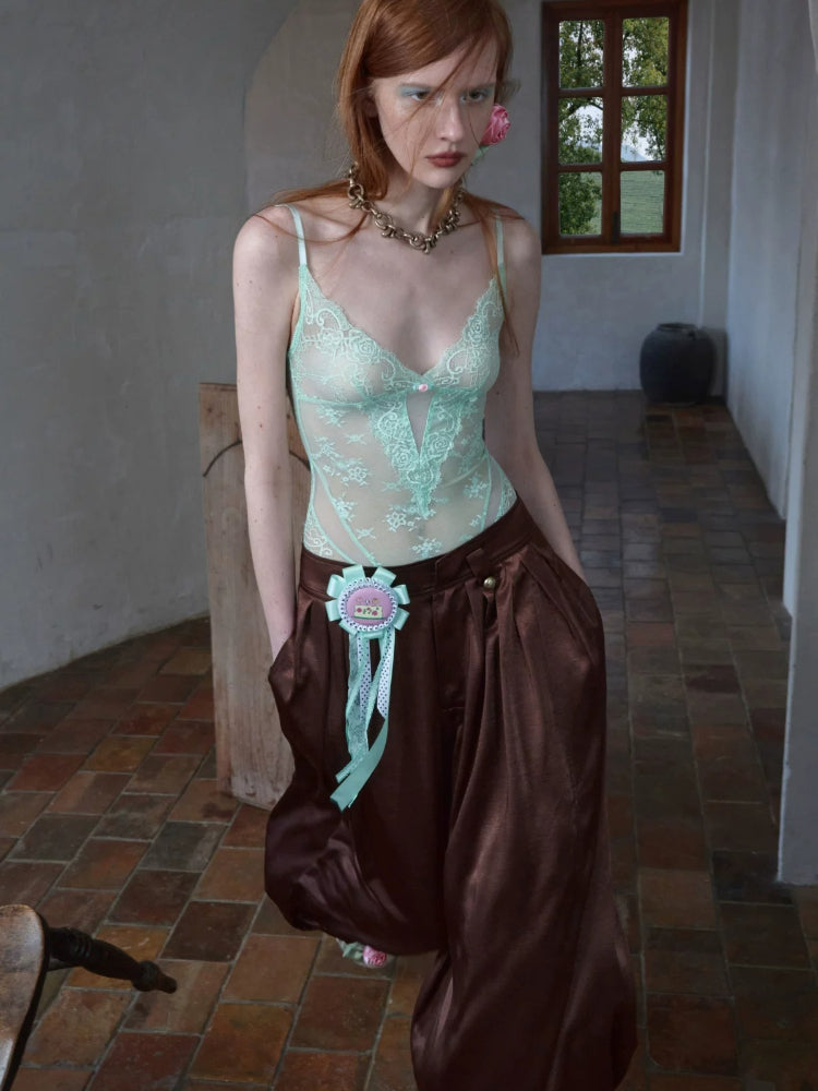 Rose Lace Bodysuit