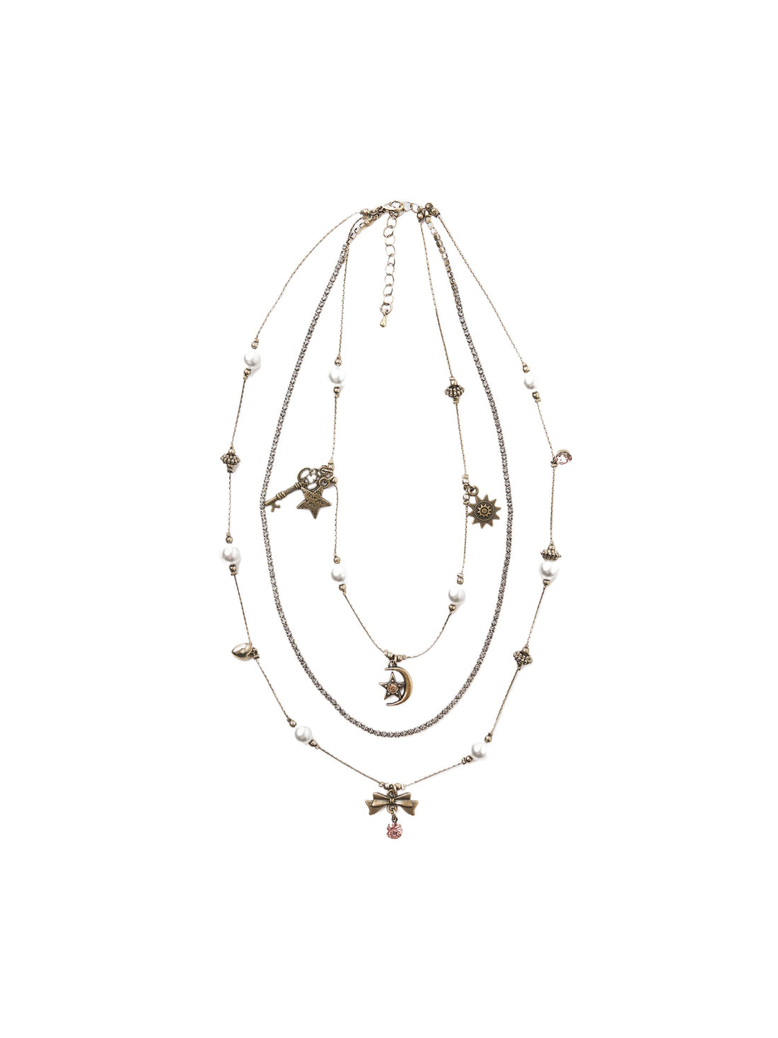 Vintage Layered Chain Necklace