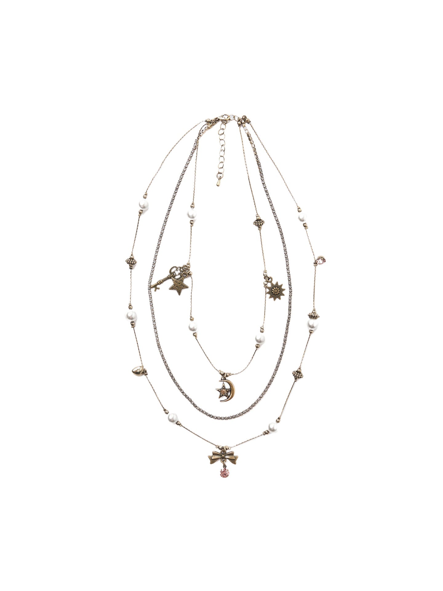 Vintage Layered Chain Necklace