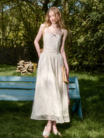 Lace Sequin  Camisole Dress