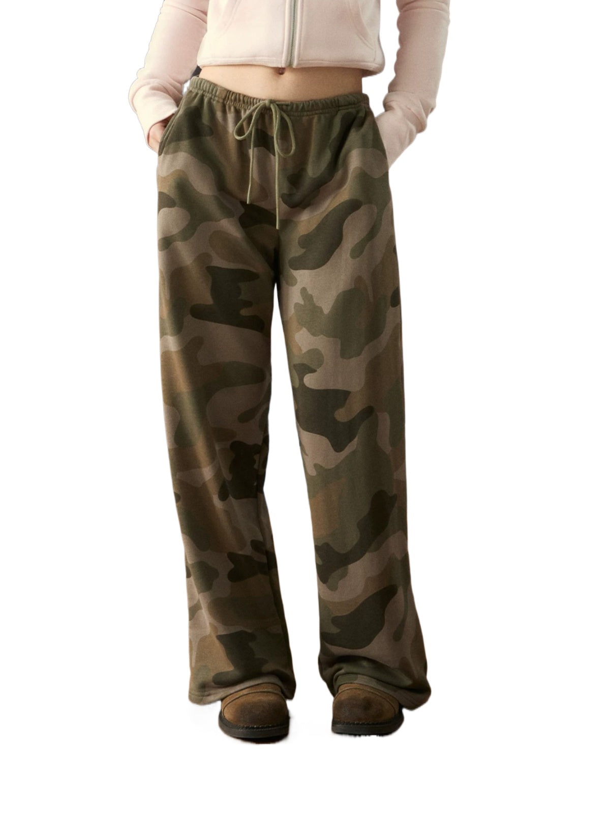 Vintage Camo Wide Leg Pants