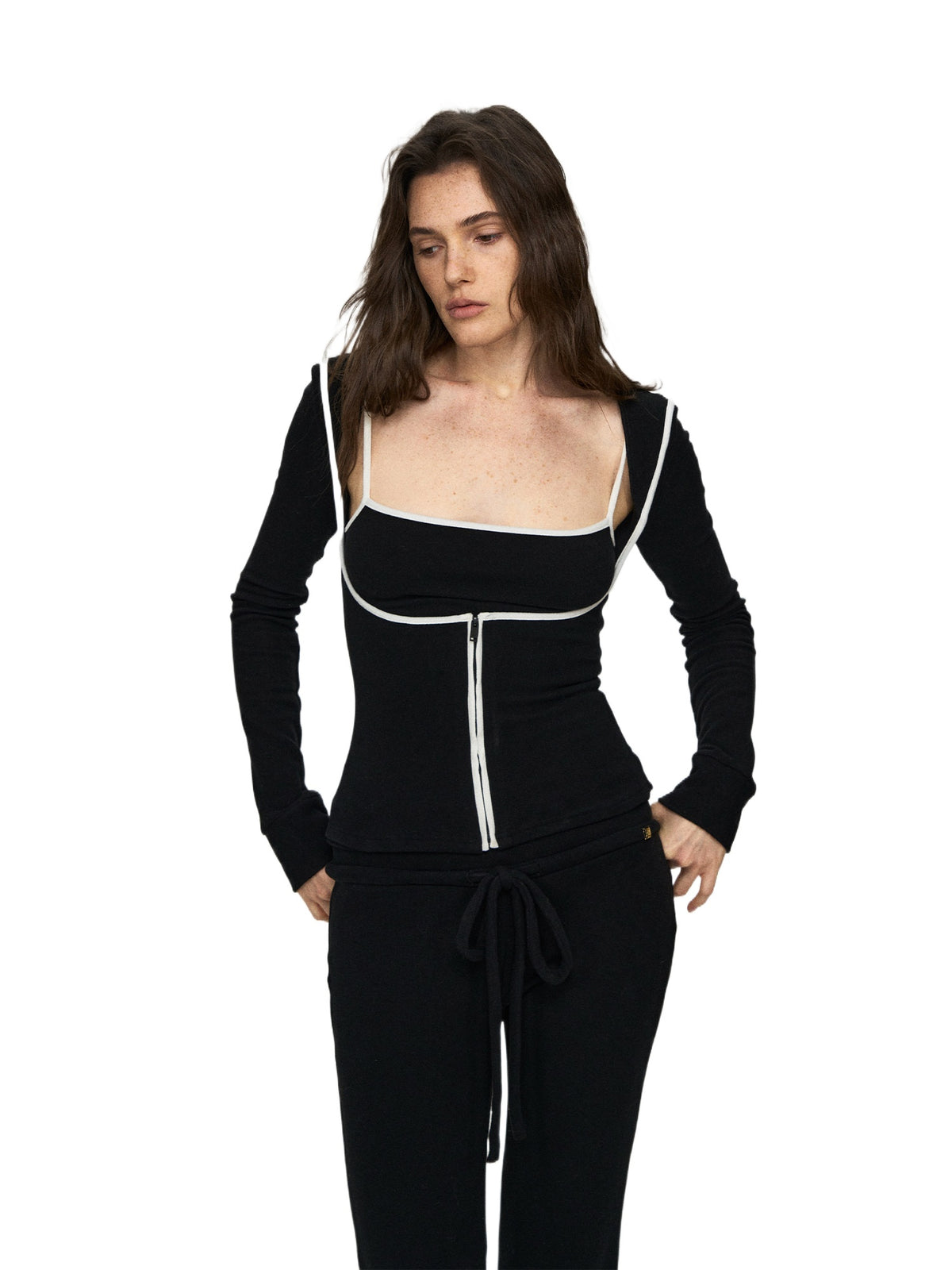 Soft Thermal Velvet Three-Piece Lounge Set