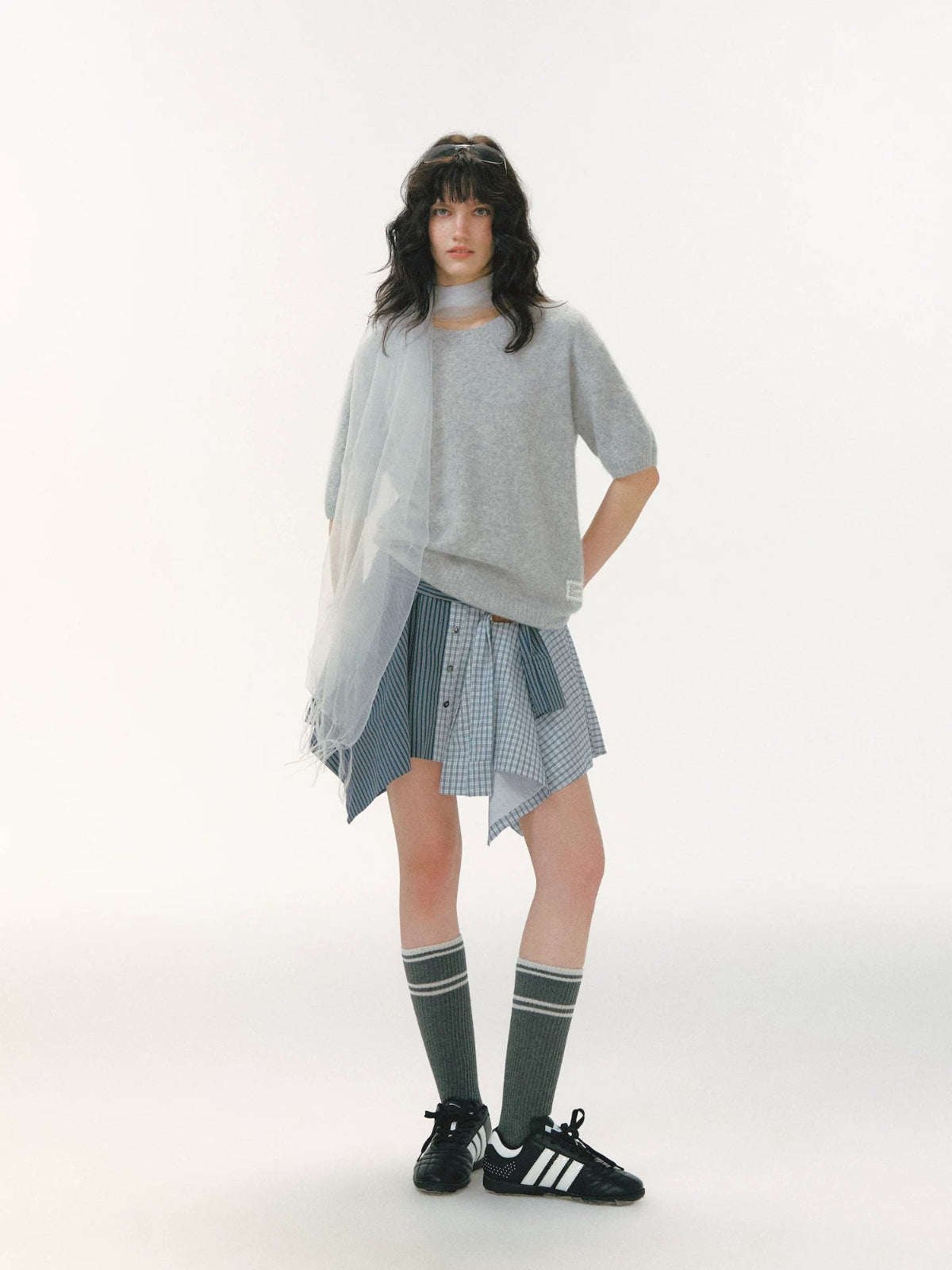Silk Cashmere Brushed Sweater