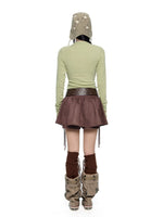 Lightweight Ruched Long Sleeve Top