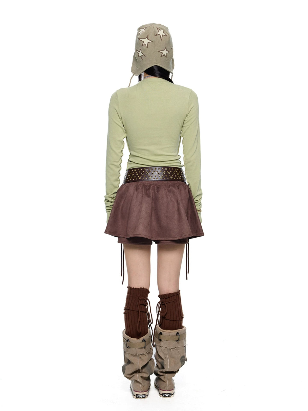 Lightweight Ruched Long Sleeve Top