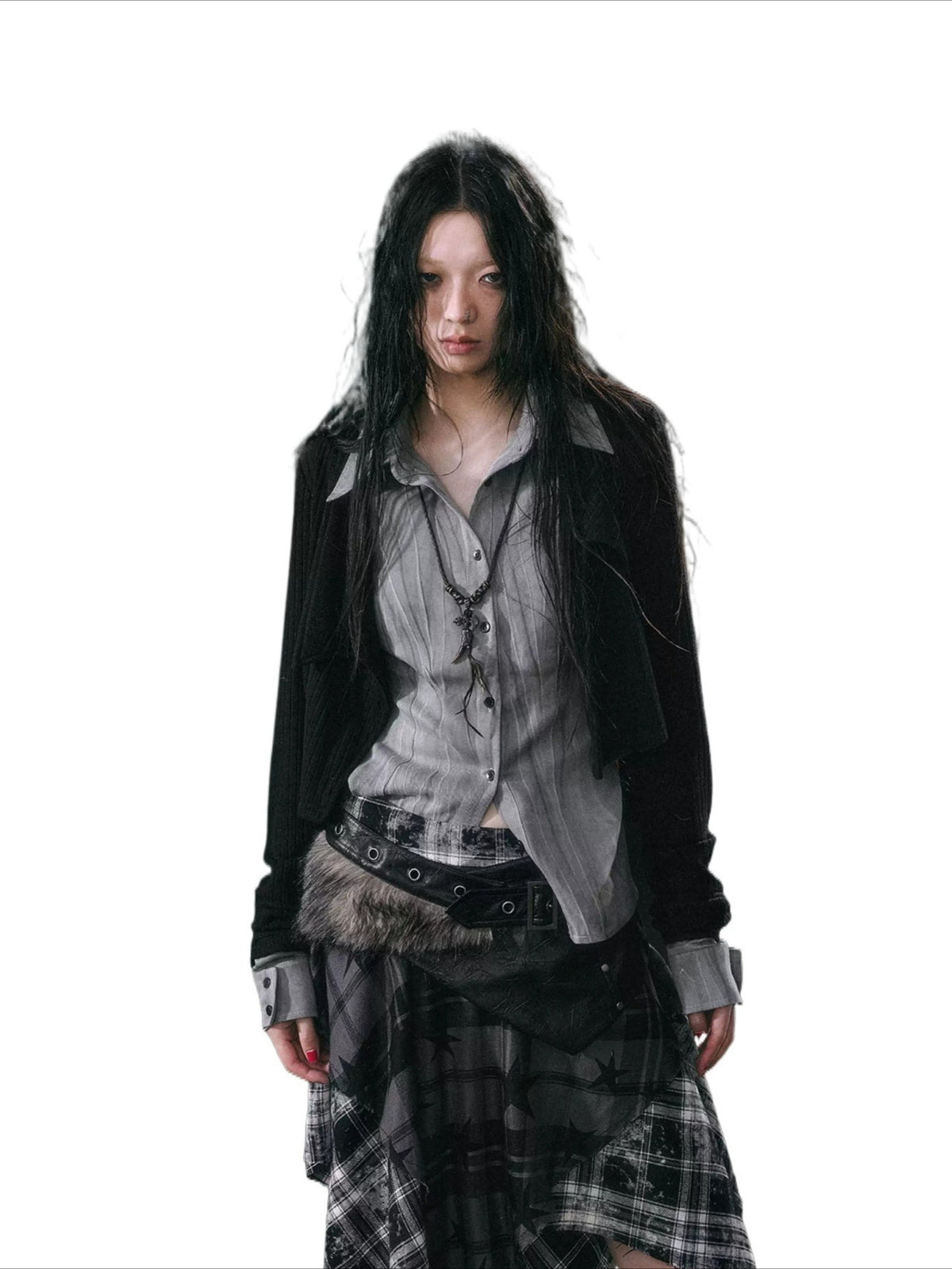 Contrast Layered Shirt