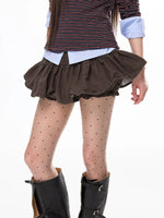 Vintage Pleated Ballet Skort