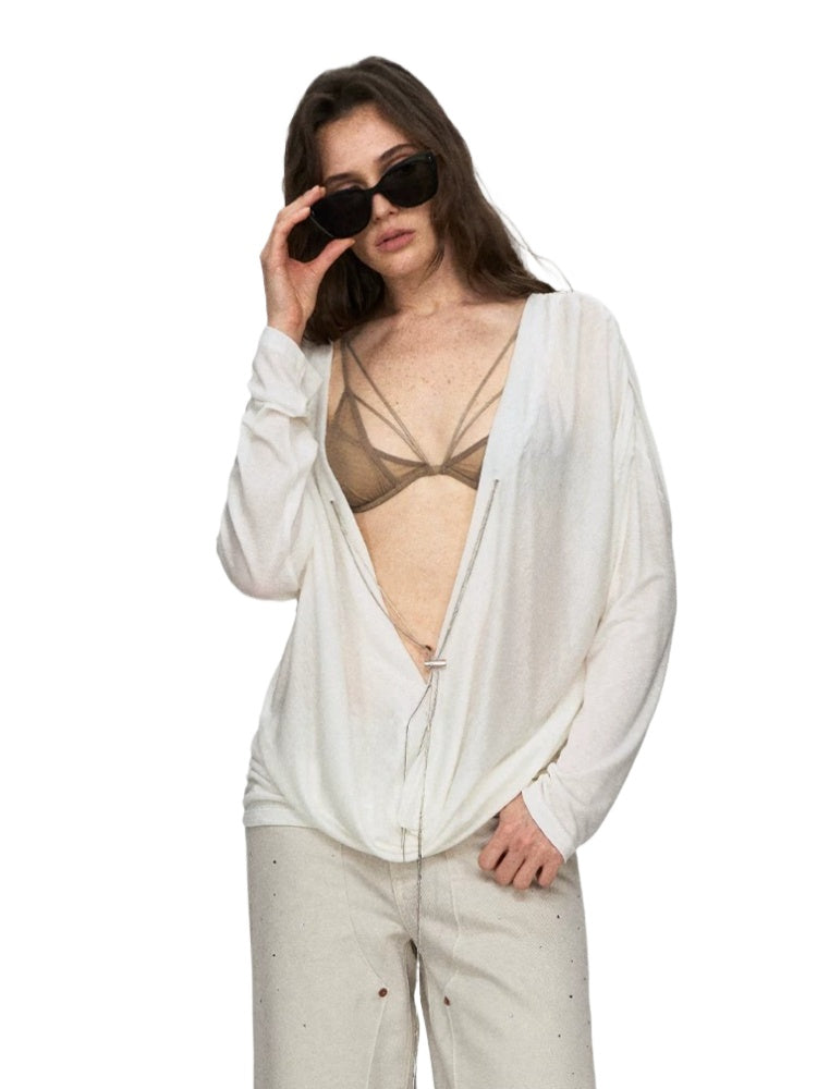 Lyocell Silk Drape Cover-Up