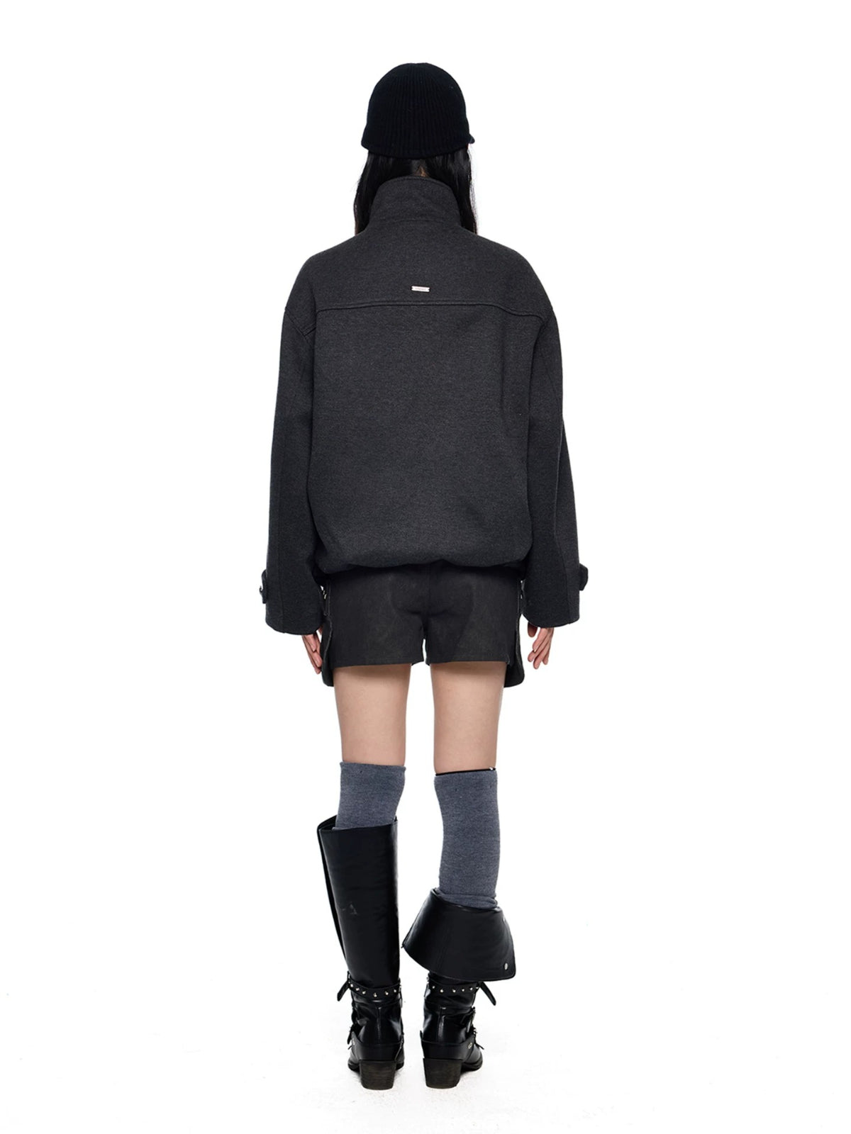 Oversized Wool Double Sided Coat