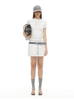 Matisse Cotton Mini Skirt