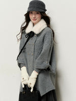 Cable Knit Cape Cardigan