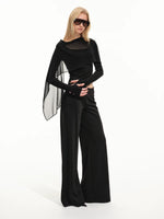 Satin Wide Leg Pants