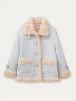 Reversible Faux Shearling Coat