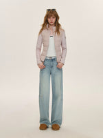 Washed Wide Leg Jeans