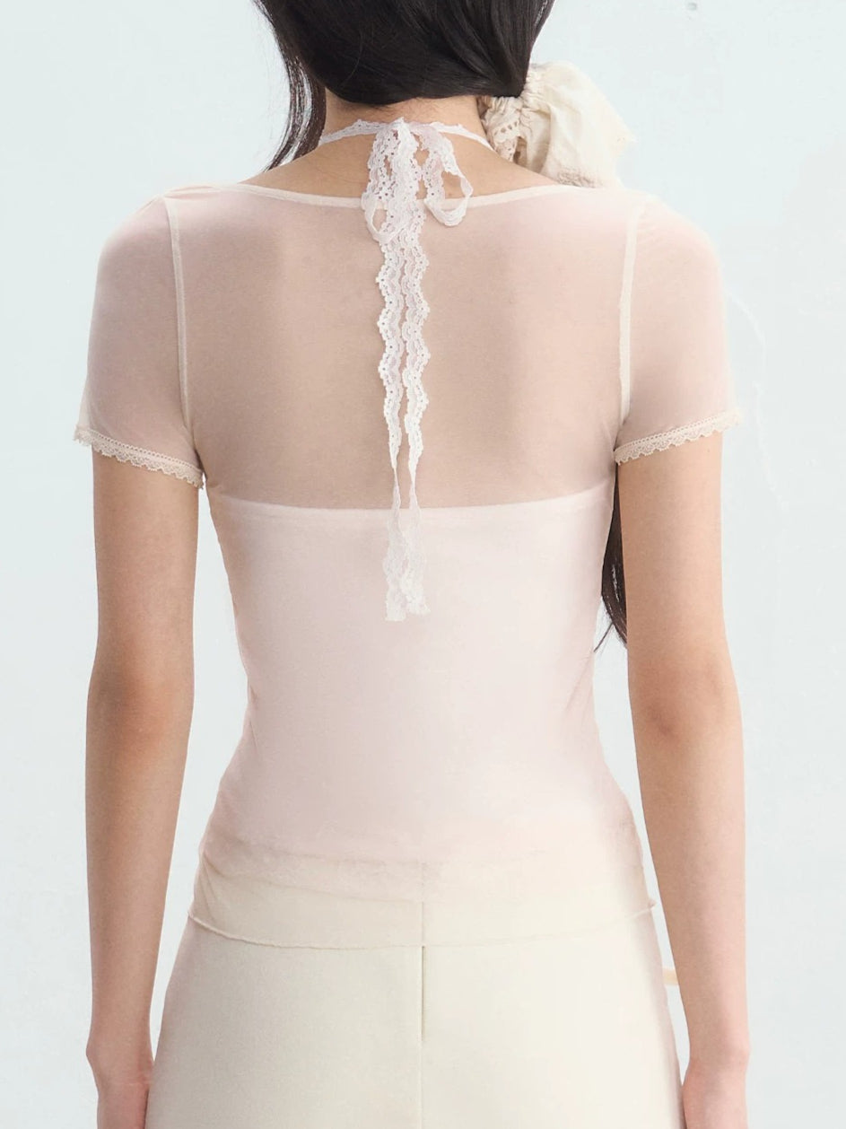Mesh Halter Layer Top