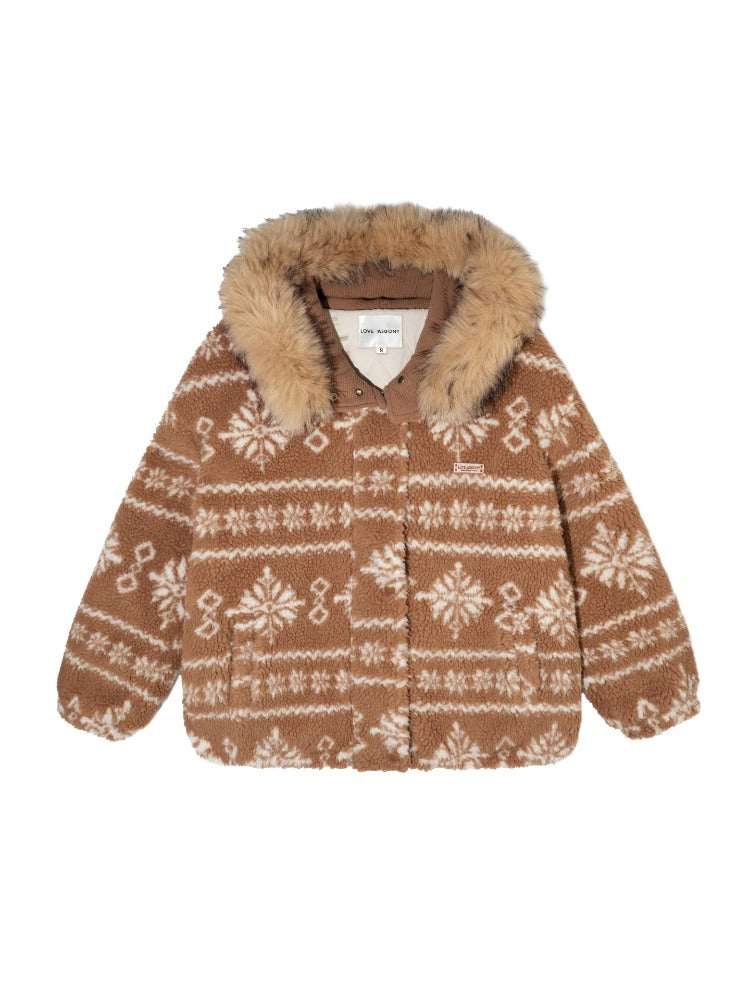 Fair Isle Fleece Jacket