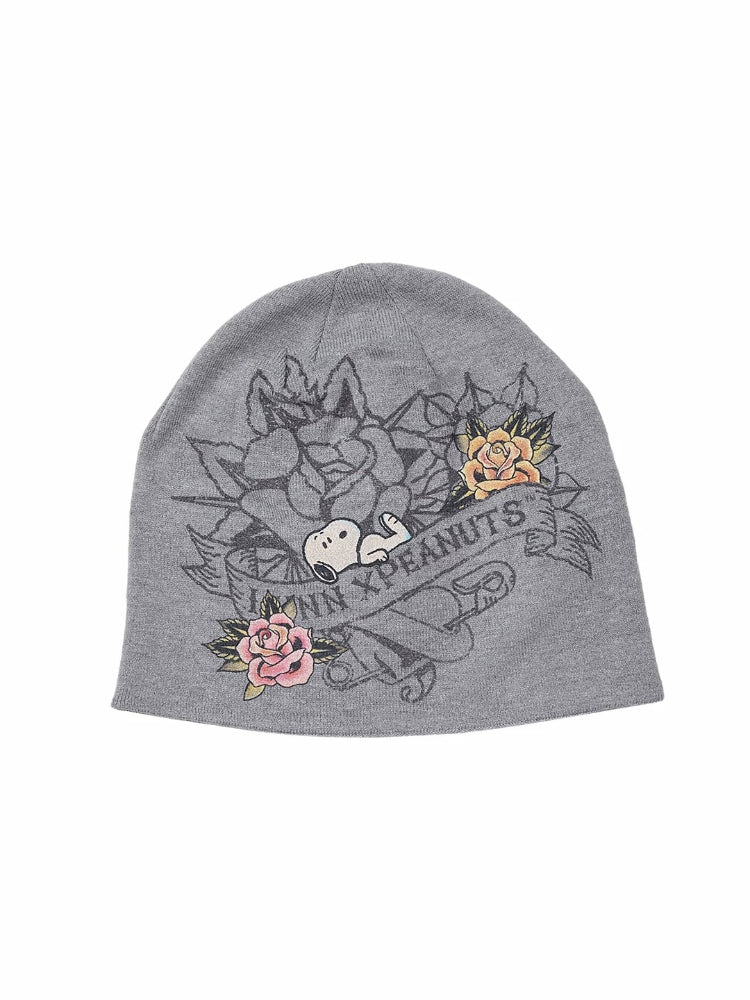 Printed Knit Beanie