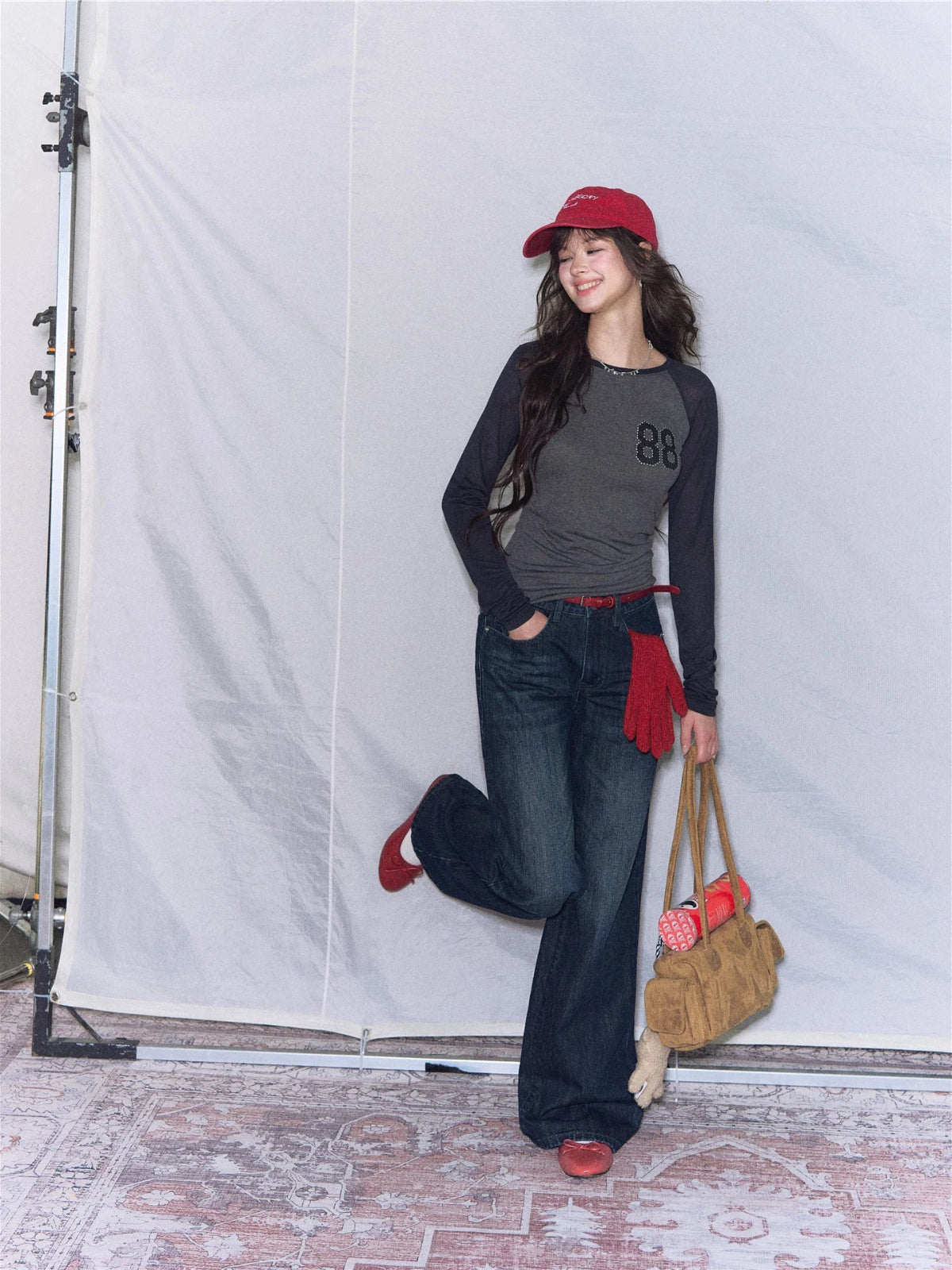 Low Rise Straight Jeans