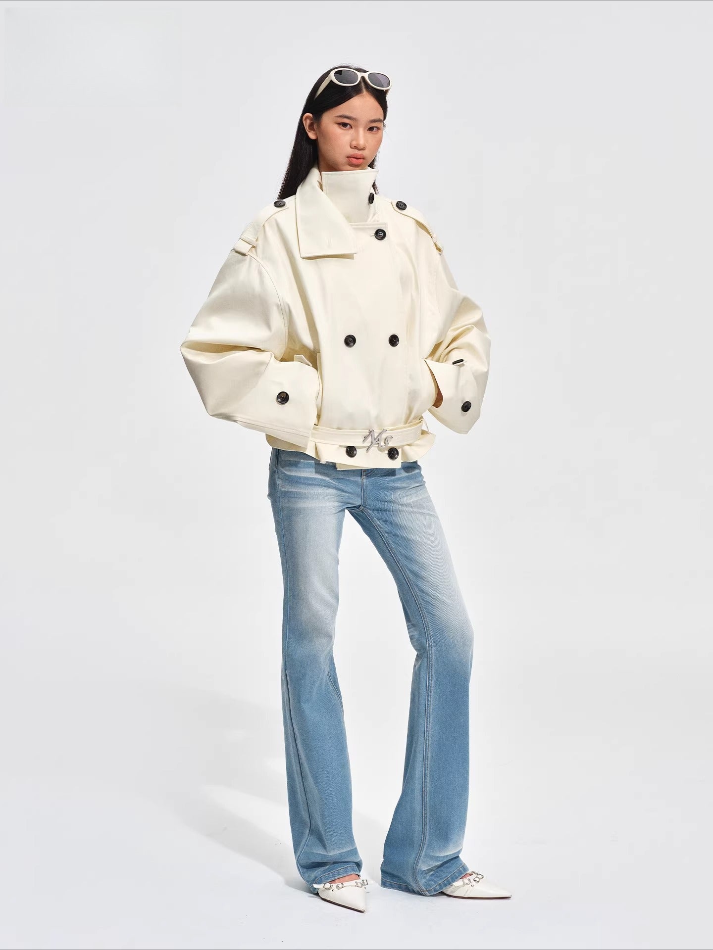 Lyocell Cotton Short Jacket