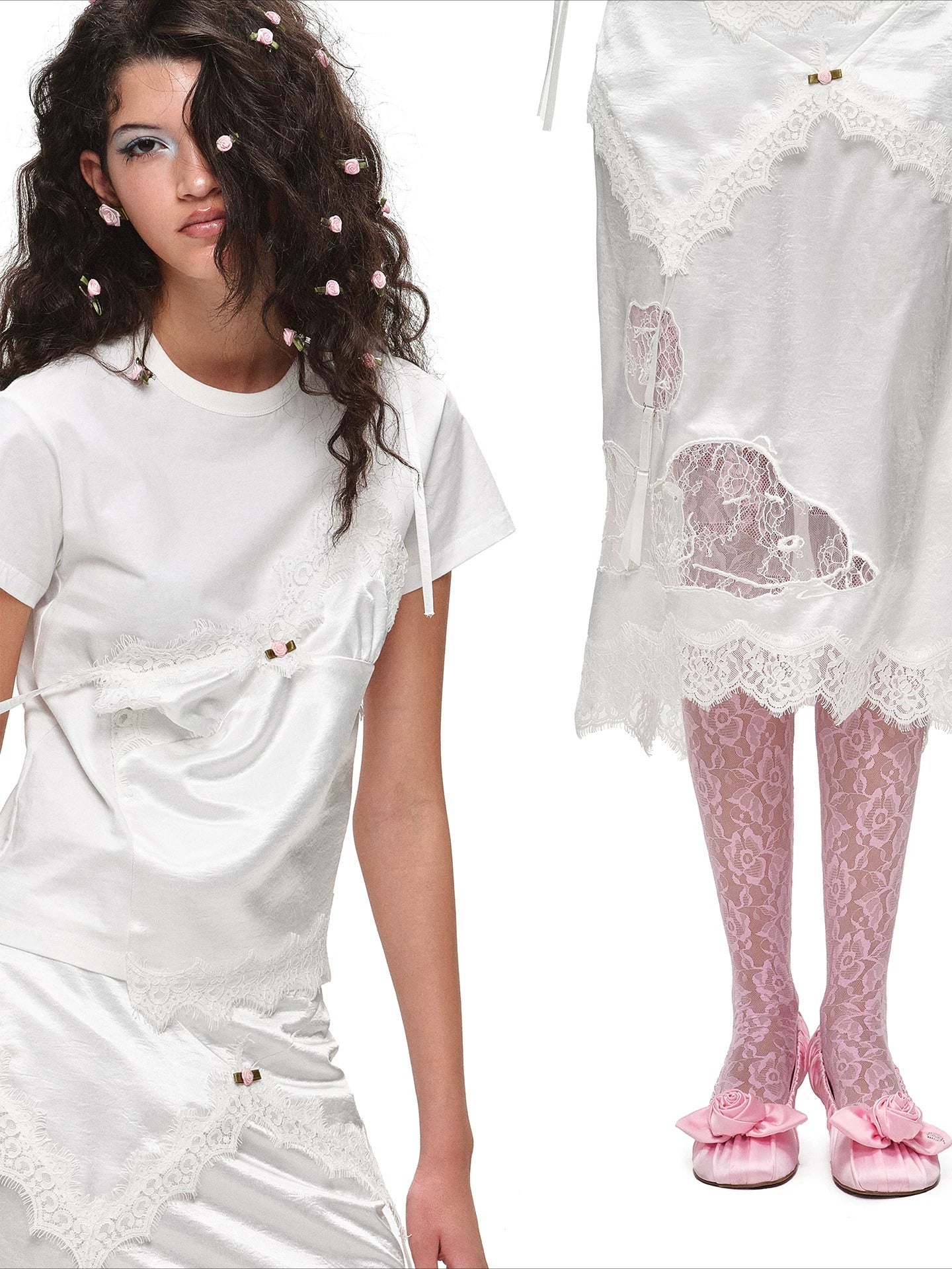 Snoopy Satin Mermaid Skirt