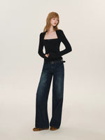 Layered Bolero Long Sleeve Top