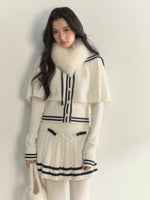 Cable Sailor Cape & Skirt Set