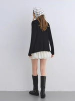 Irregular Knit Two-Piece Set