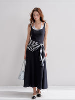 Layered Halter Knit Dress