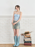 Halter Neck Tank Top & Cardigan Set