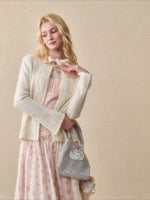 Ribbon Knit Cardigan
