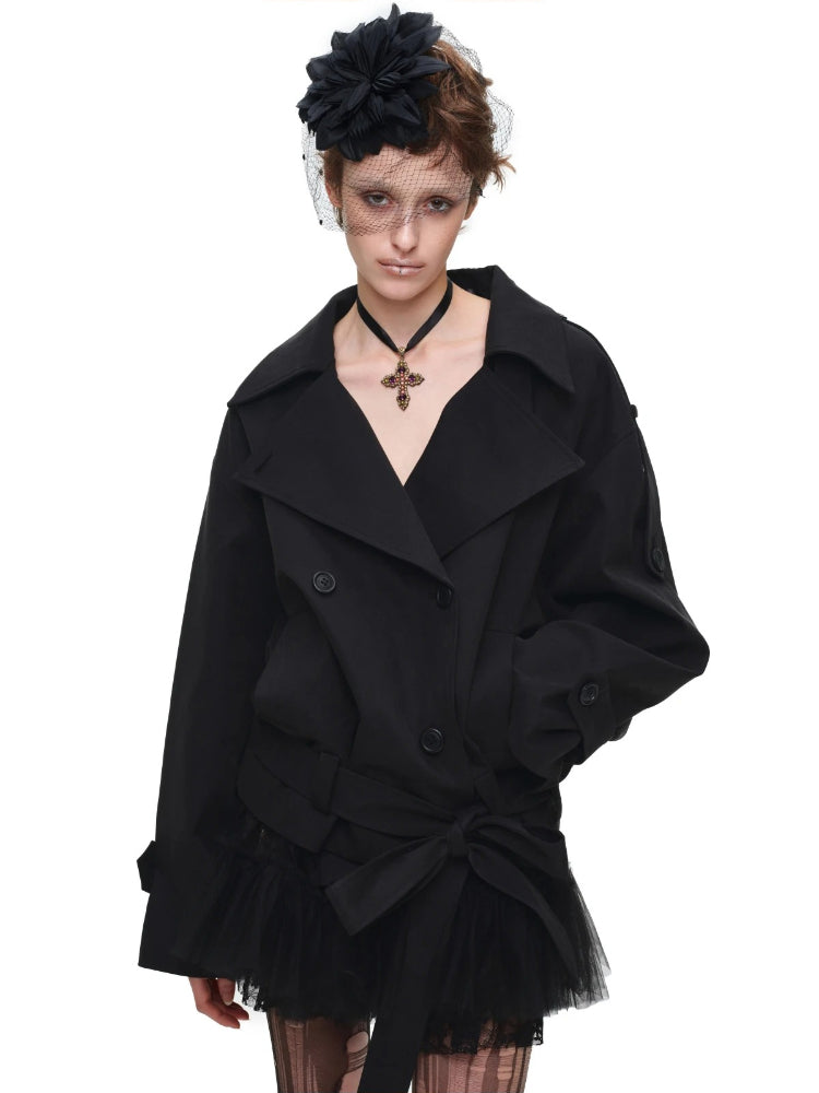 Double Breasted Trench Coat