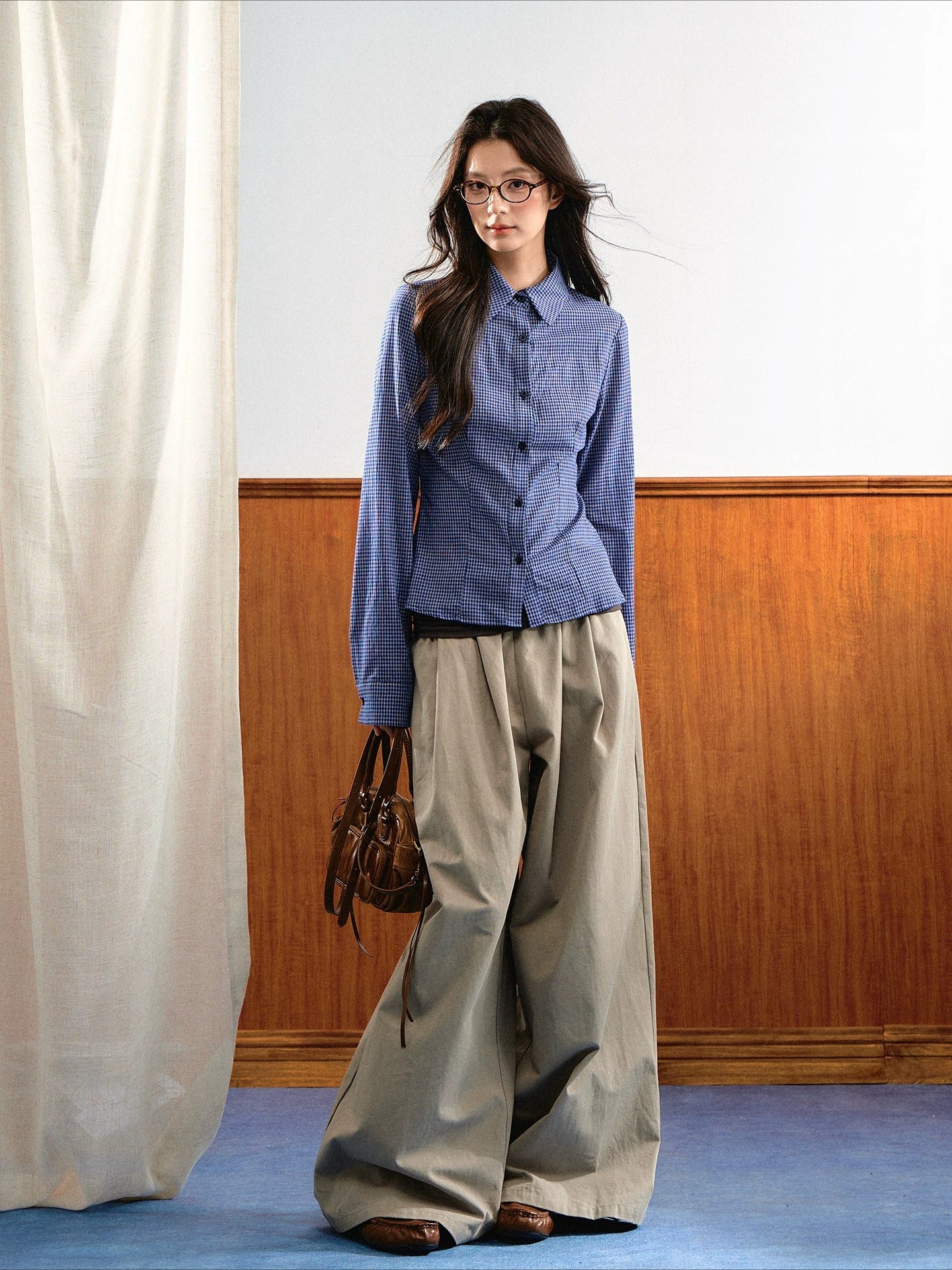 High Waist Wide-Leg Pants