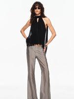 Silky Flare Pants