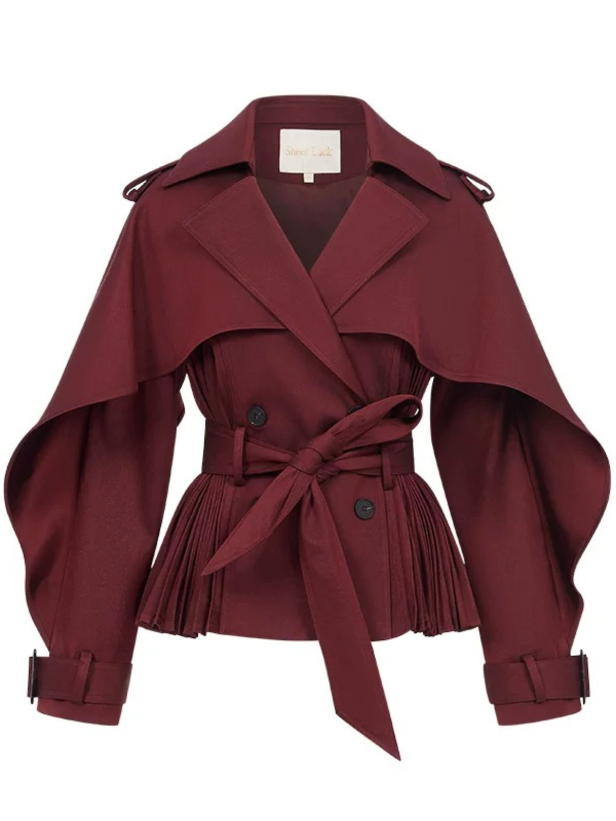 Vintage Wool Blend Trench Coat