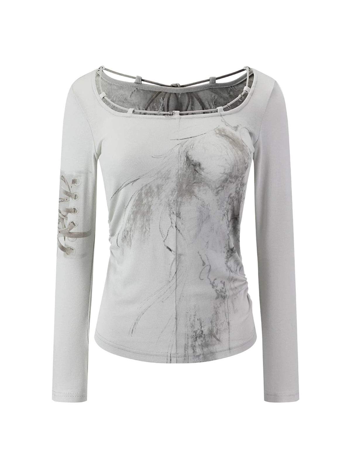 Vintage Angel Lace Tencel Top