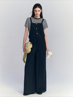 Cotton Drawstring Jumpsuit