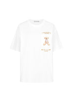 Oil-Painting Style Bear Cotton Short-Sleeve
